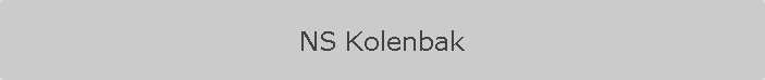 NS Kolenbak